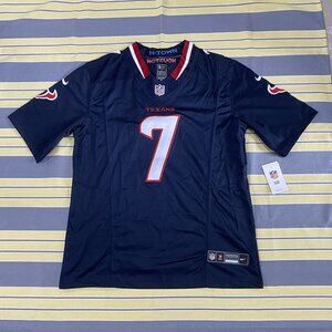 Nfl National Football League Houston Texans American Football Blue New Jersey